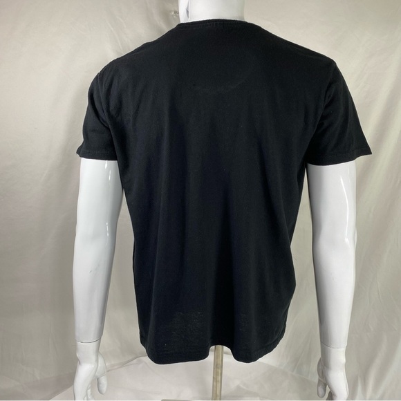 Men’s Land of the Free Eagle Patriotic Classic Black Tee - Picture 6 of 7